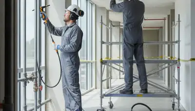 Leak detection plumber inspecting a home in Orange, CA for hidden water leaks