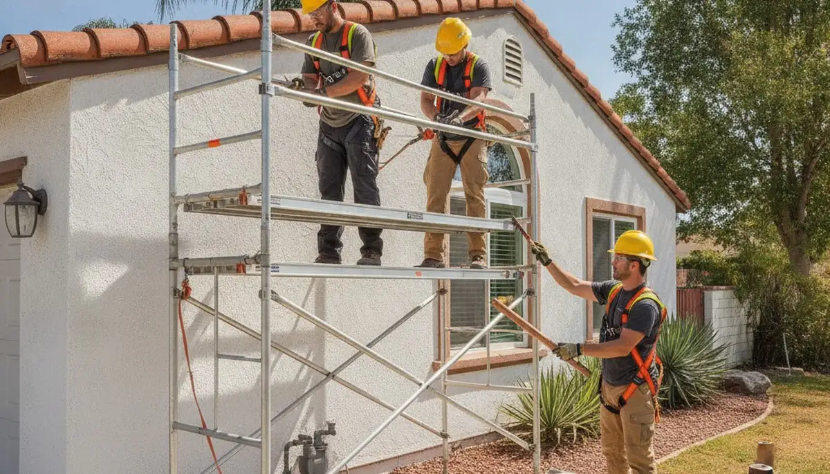 Orange, CA plumbing repair technician servicing pipes for a local home inspection