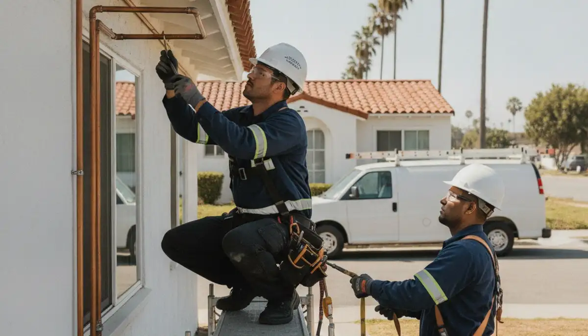 Orange, CA plumbing repair service for residential pipe and leak fixes by Orange County CA Plumber
