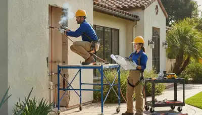 Orange, CA plumbing repair technician providing professional plumbing services