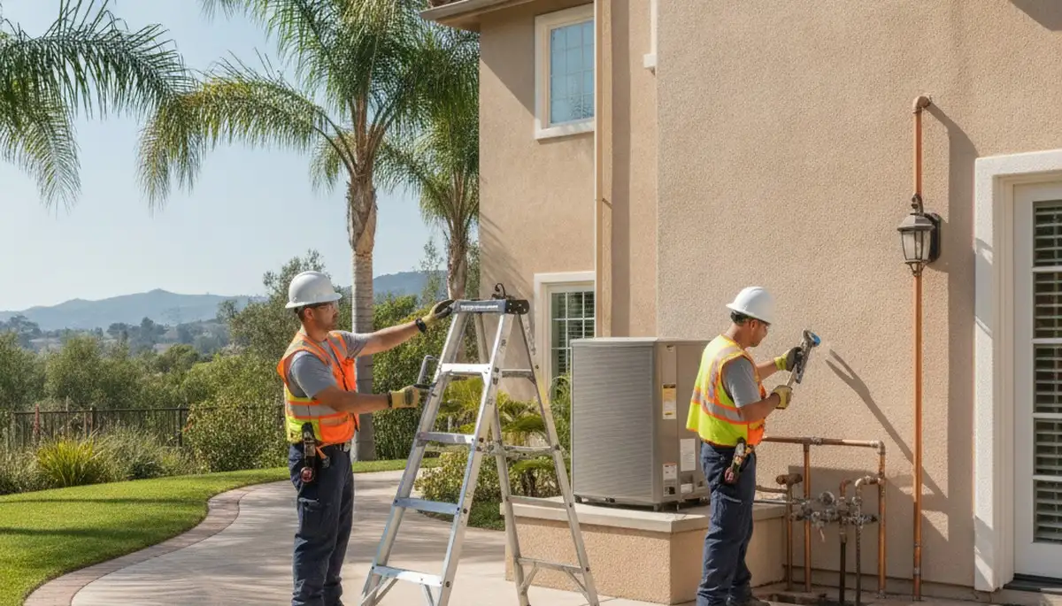 Orange, CA plumbing repair service for residential and commercial leaks, clogs, and pipe issues