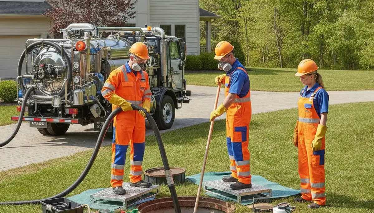 Septic tank cleaning service for Orange, CA homes by On Call Plumbers